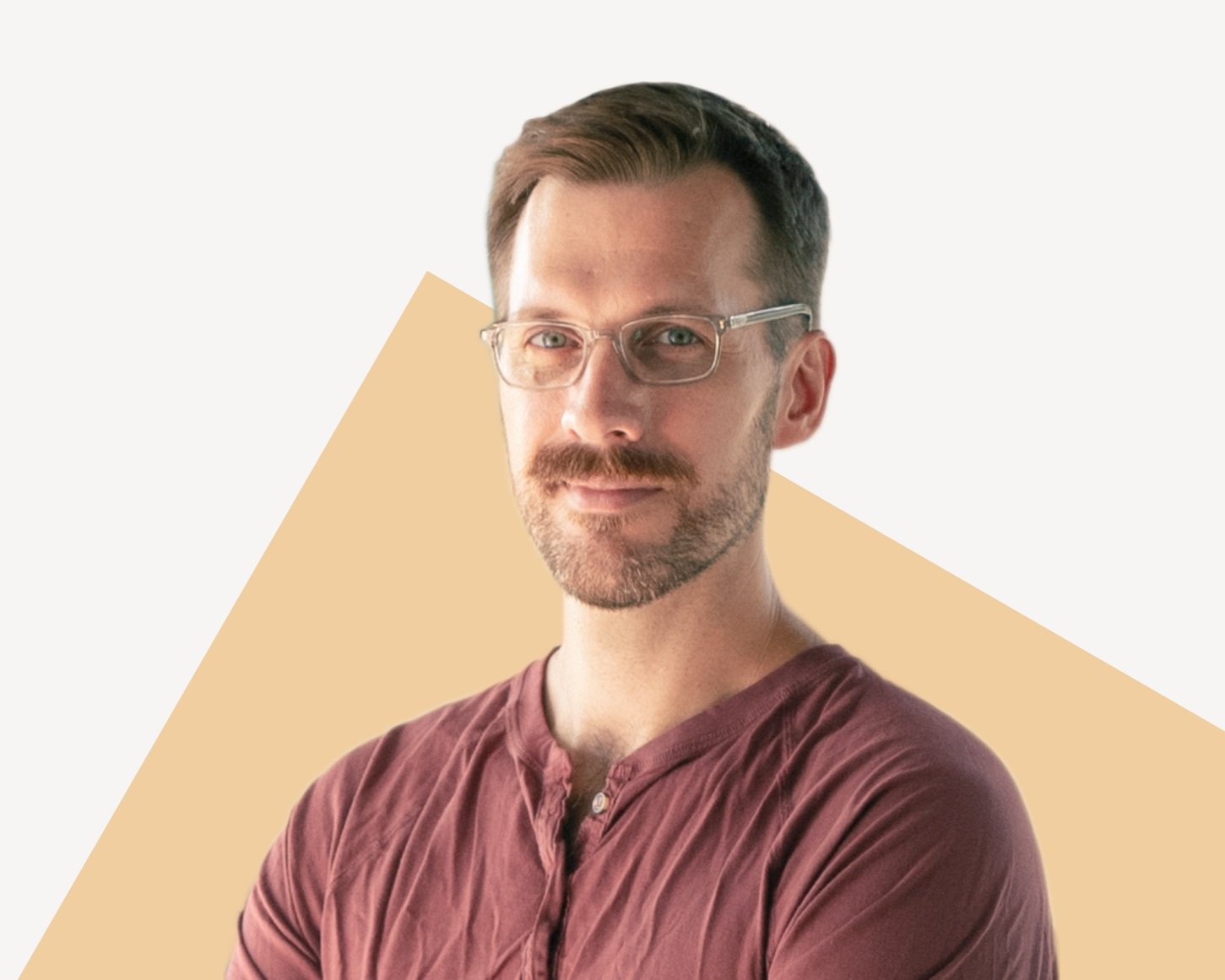 Bill May, Co-Founder at Quip, standing with arms crossed.